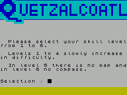 Quetzalcoatl (1983)(Virgin Games)
